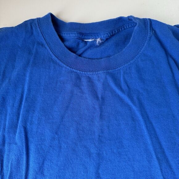 Unbranded Men’s Long Sleeve Tee Shirt Blue Size L/XL? - Picture 2 of 6